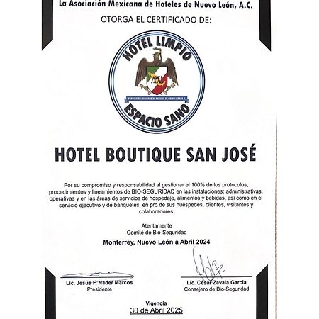 San Jose Suites Boutique Linares Eksteriør bilde